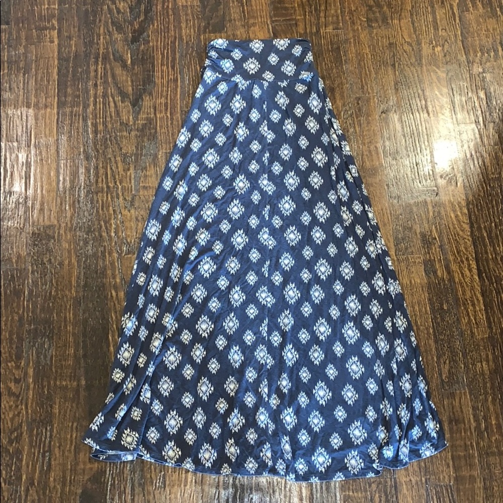 Fun Print Maxi Skirt!
